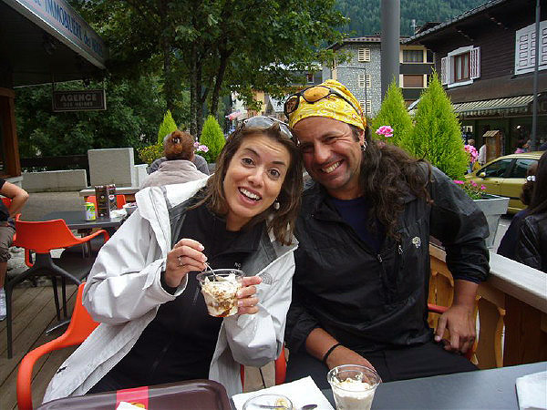 Mery y Jonás en Chamonix
