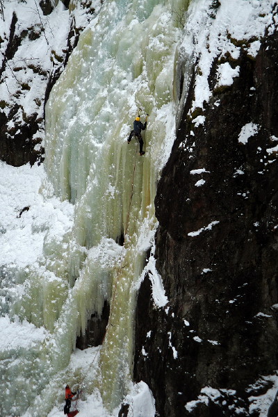 Escalada en hielo en Rjukan 10 #92