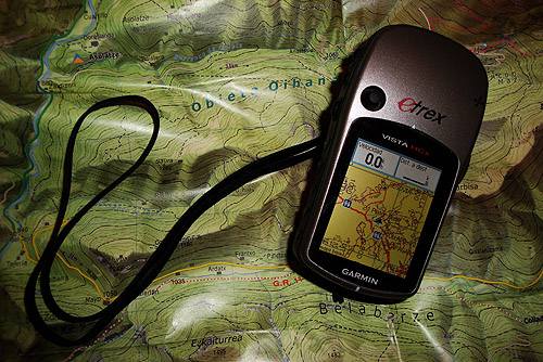 Mapa y GPS - Curso de orientación