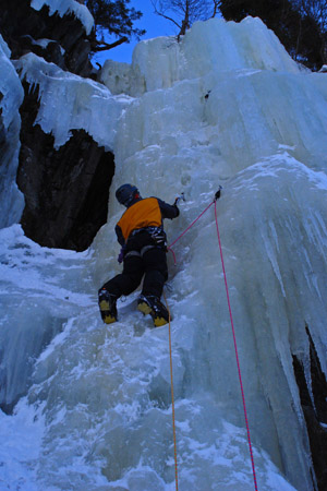 Escalada en hielo en Rjukan 09 #7