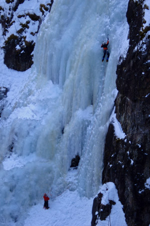Escalada en hielo en Rjukan 09 #25