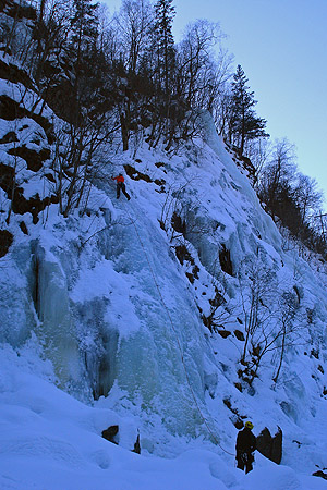 Escalada en hielo en Rjukan 09 #46
