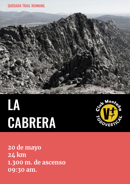 Quedada Trail Running LA CABRERA - 20 Mayo 2018