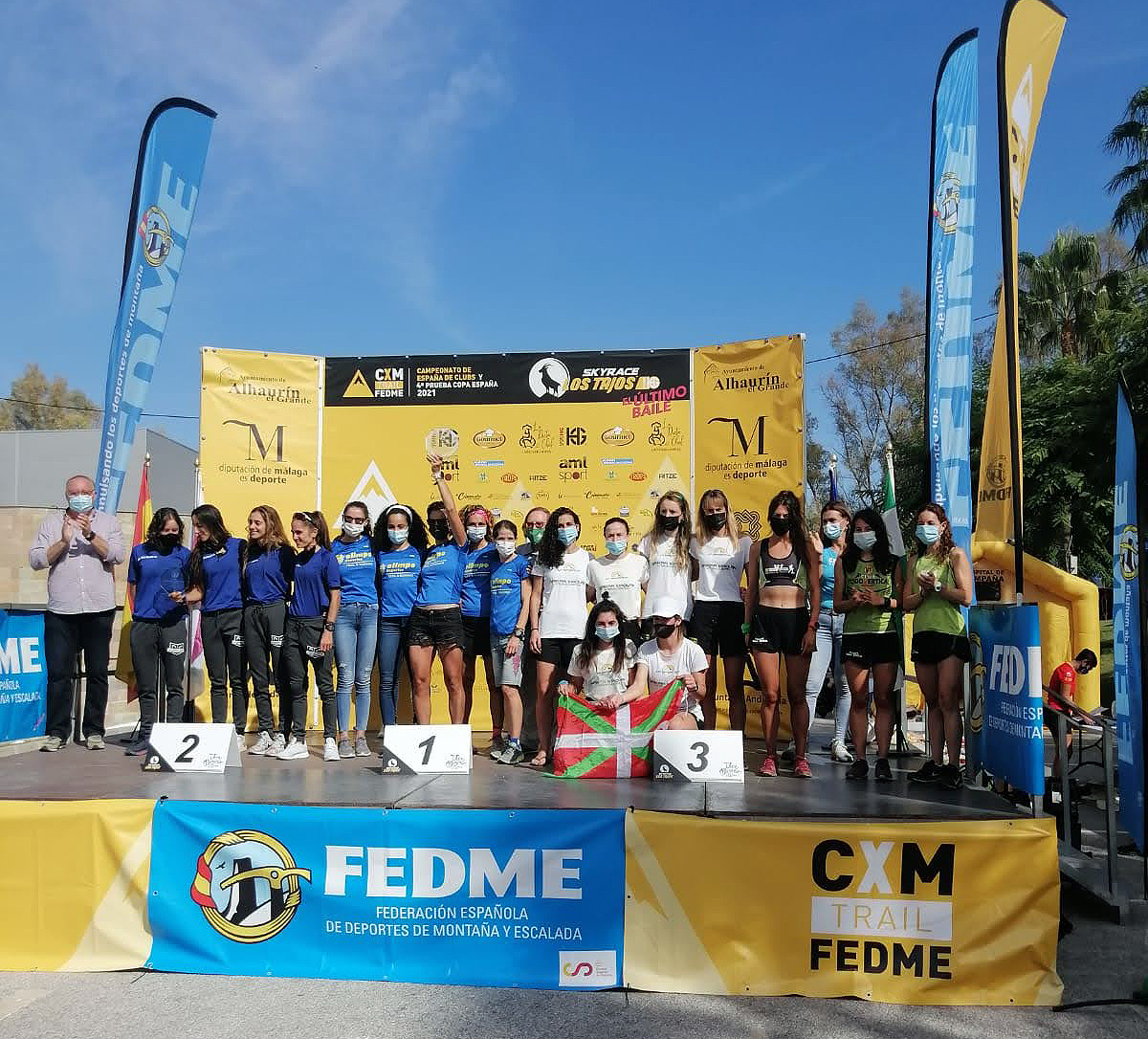 4ª clasificadas Cto. España FEDME Clubes Femenino 2021