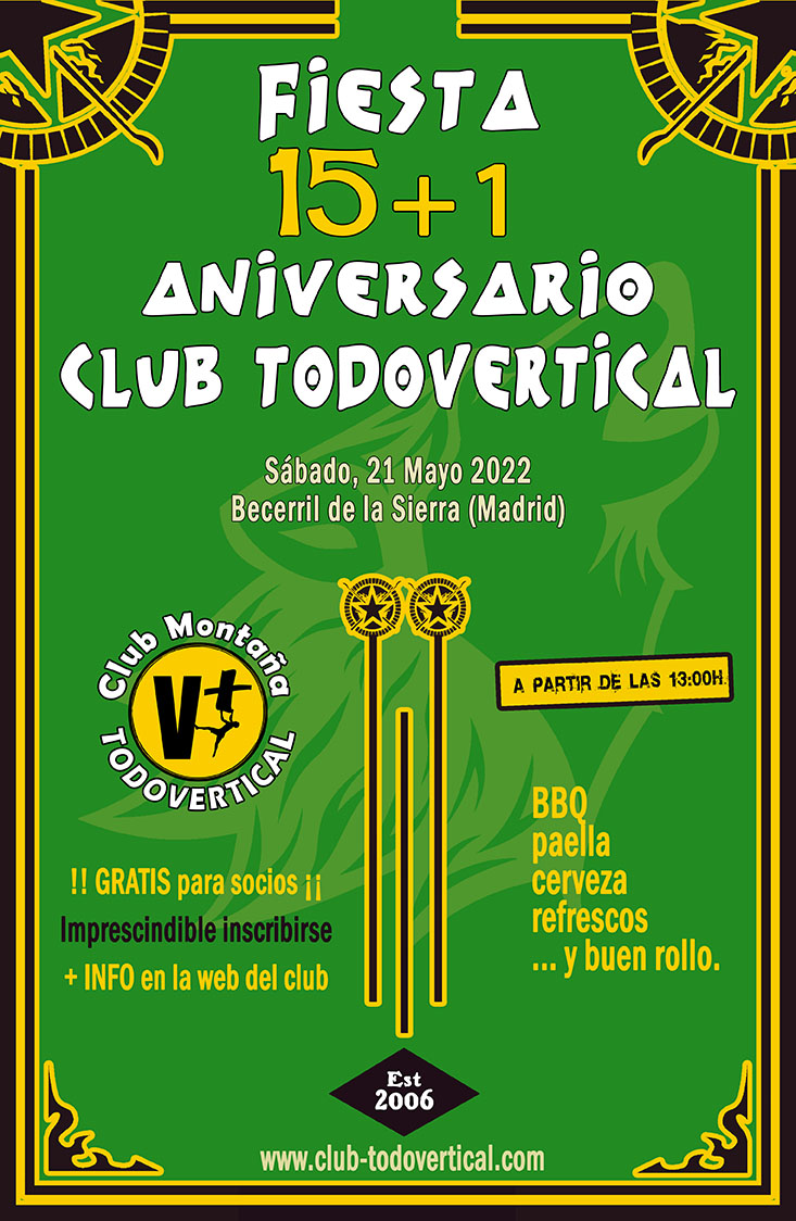 Fiesta 15+1º Aniversario Club TODOVERTICAL